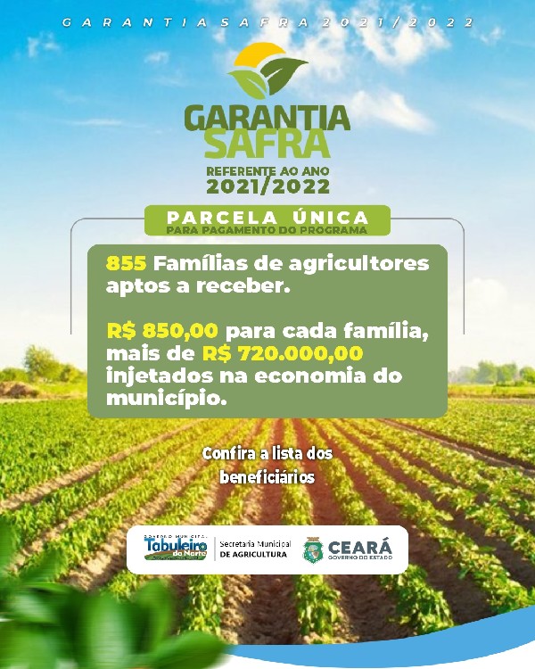 GARANTIA SAFRA 2021/2022