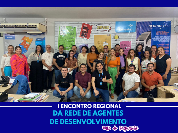 Participação no I Encontro Regional da Rede de Agentes de Desenvolvimento do Vale do Jaguaribe em 2024